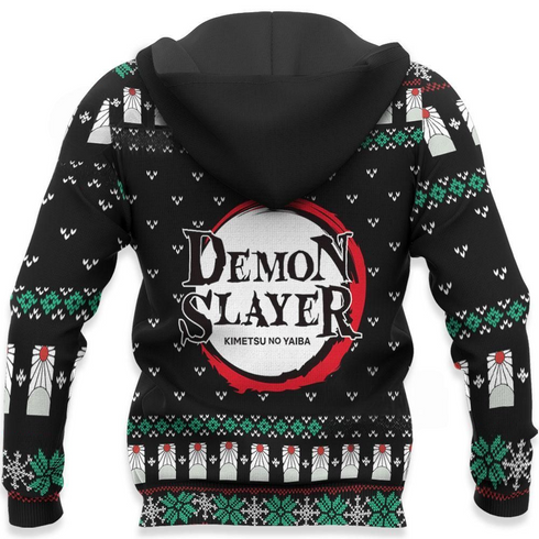 Divesart - Tanjiro Kamado Ugly Sweater Christmas Demon Slayer Anime Gift