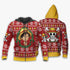 Divesart - Luffy Ugly Christmas Sweater and Hoodie Funny Face One Piece Anime Xmas
