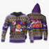 Divesart - Josuke Higashikata Ugly Christmas Sweater and Hoodie JoJo's Anime Xmas Hoodie