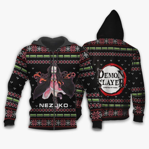 Nezuko Kamado Ugly Sweater Christmas Demon Slayer Anime Gift