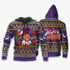 Divesart - Josuke Higashikata Ugly Christmas Sweater and Hoodie JoJo's Anime Xmas Hoodie