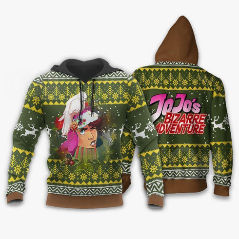 Divesart - Joseph Joestar Ugly Christmas Sweater and Hoodie JoJo's Anime Shirt