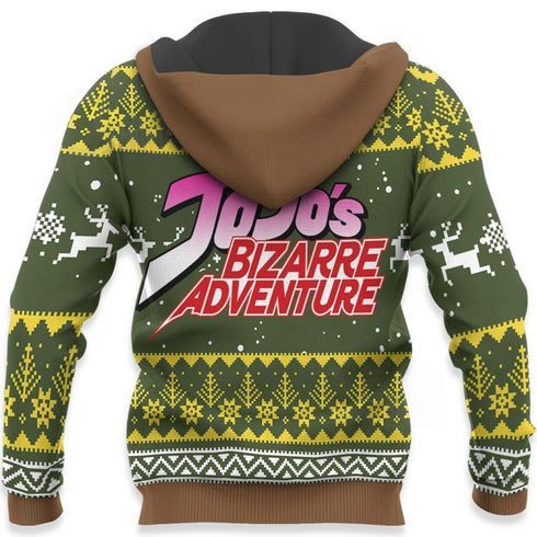 Divesart - Joseph Joestar Ugly Christmas Sweater and Hoodie JoJo's Anime Shirt