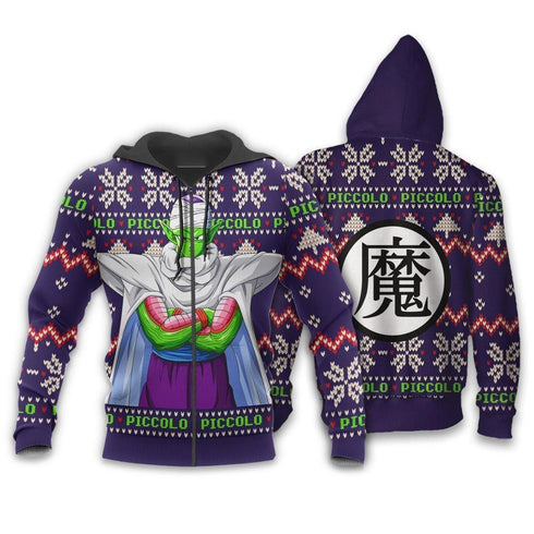 Divesart - Piccolo Christmas Sweater Custom Anime DB Xmas Gifts