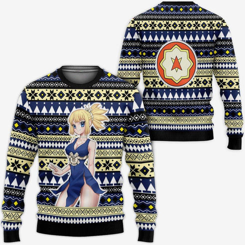 Divesart - Kohaku Ugly Christmas Sweater and Hoodie Custom Anime Dr Stone Xmas Gifts