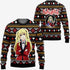 Divesart - Mary Saotome Ugly Christmas Sweater and Hoodie Custom Anime Kakegurui Xmas Gifts