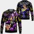 Divesart - Josuke Higashikata Ugly Christmas Sweater and Hoodie Custom Anime Jojo's Bizzare Adventure Xmas Gifts