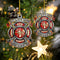 giftngon - Personalized Firefighter Christmas Ornament | Custom Shaped Ornament New V4