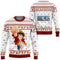 Divesart - Luffy Anime Ugly Christmas Sweater and Hoodie Custom One Piece Anime Xmas Gifts