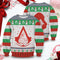 Divesart - Assassin's Creed Christmas Unisex Wool Sweater - Ugly Christmas Sweater