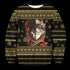 Divesart - Black Clover Christmas Unisex Wool Sweater - Ugly Christmas Sweater