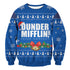 Dunder Mifflin Holiday Unisex Wool Sweater