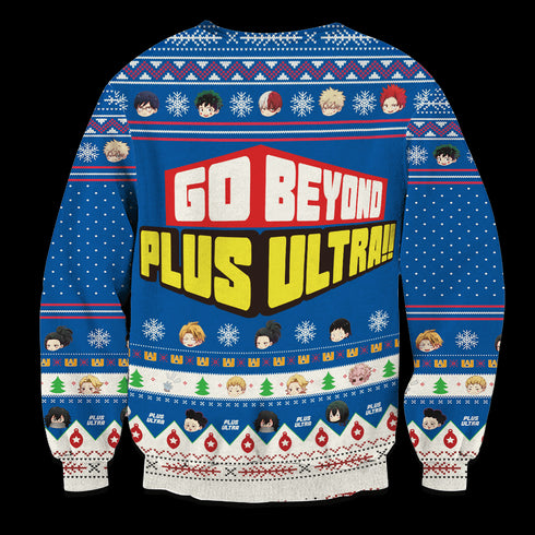 Go Beyond, Plus Ultra Unisex Wool Sweater