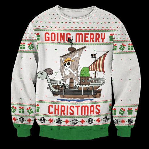 Divesart - Going Merry Christmas Unisex Wool Sweater - Ugly Christmas Sweater