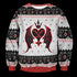 Divesart - Heartless Christmas Unisex Wool Sweater - Ugly Christmas Sweater