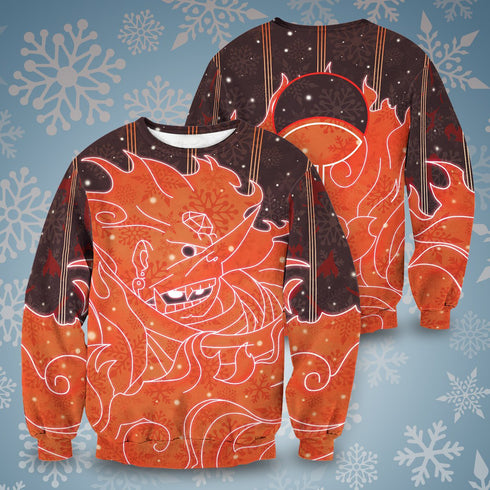 Divesart - Susanoo Unisex Wool Sweater - Ugly Christmas Sweater