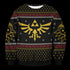 Divesart - LOZ Triforce Christmas Unisex Wool Sweater - Ugly Christmas Sweater