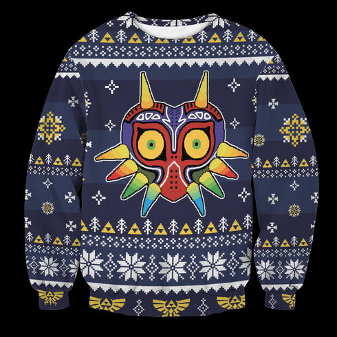 Majora's Mask Unisex Wool Sweater