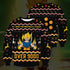 Divesart - Over 9000 Christmas Unisex Wool Sweater - Ugly Christmas Sweater