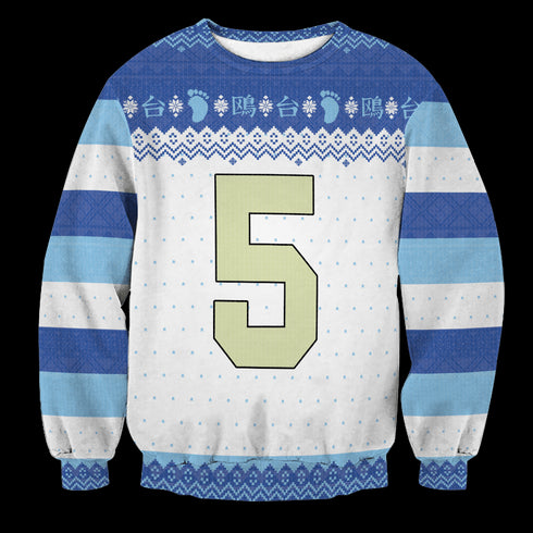Divesart - Personalized Kamomedai Christmas Unisex Wool Sweater - Ugly Christmas Sweater