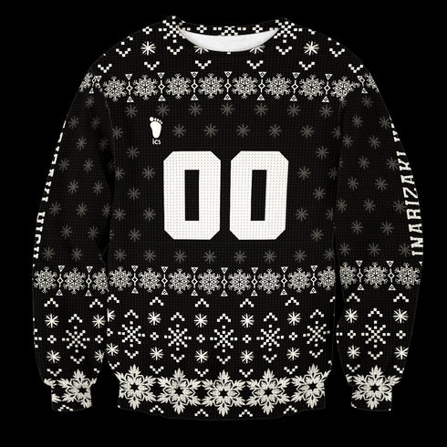 Personalized Team Inarizaki Christmas Unisex Wool Sweater