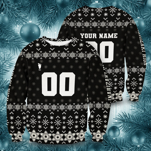 Divesart - Personalized Team Inarizaki Christmas Unisex Wool Sweater - Ugly Christmas Sweater