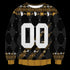 Personalized Team MSBY Black Jackals Christmas Unisex Wool Sweater