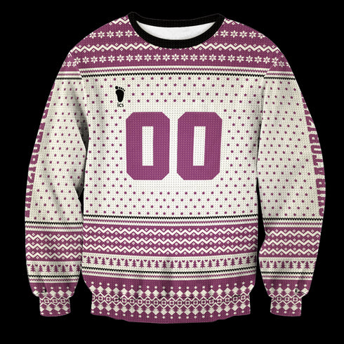 Personalized Team Shiratorizawa Christmas Unisex Wool Sweater
