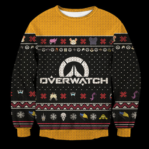 Divesart - Ultimate Overwatch Christmas Unisex Wool Sweater - Ugly Christmas Sweater