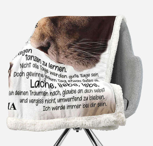 Divesart - Decke von Mutter zu Sohn - "Ich bin immer bei dir"