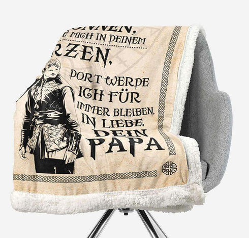 Divesart - Decke vom Vater an den Sohn - "Ich glaube immer an dich"