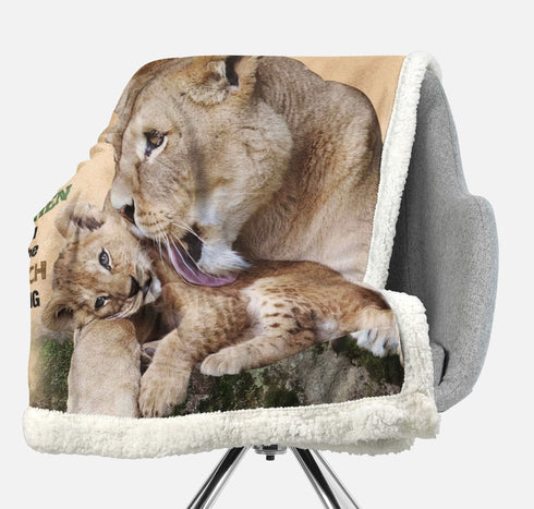 Divesart - Decke von Mutter zu Tochter - "Du bist das Wertvollste in meinem Leben"