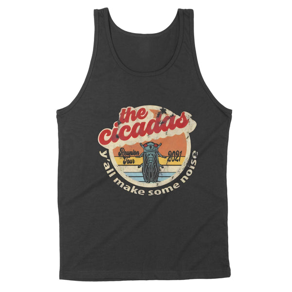 Divesart - Cicada Shirt Funny Cicada Concert Tank Top Snarky Insect - Standard Tank