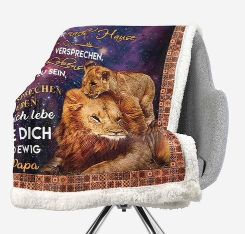 Divesart - Decke vom Vater an den Sohn - "Das Löwenherz"