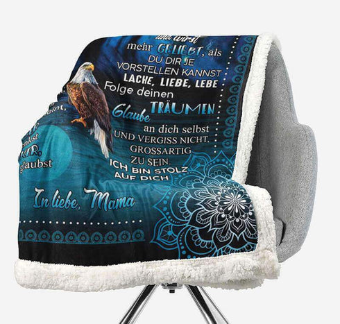 Divesart - Decke von Mutter zu Sohn - "Adlerflügel"