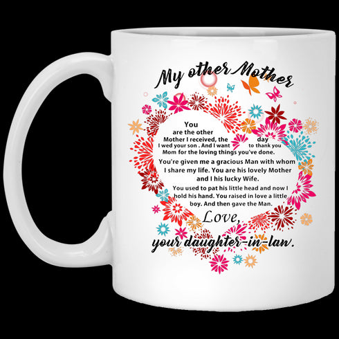 Meaning Gift For Mother-In-Law - Gift From Daughter-In-Law To Mother-In-Law - Mug