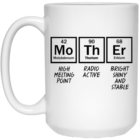 Mom Chemistry Elements - Gift For Mom - Coffee Mug