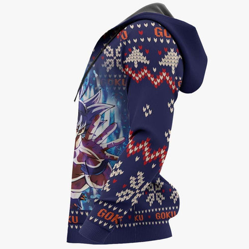 Goku Ultra Instinct Christmas Sweater Custom Anime Dragon Ball Xmas Gifts
