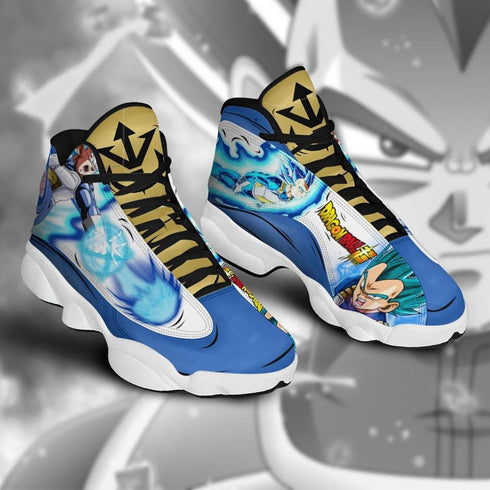 Vegeta Blue Sneakers Custom Anime Dragon Ball Shoes