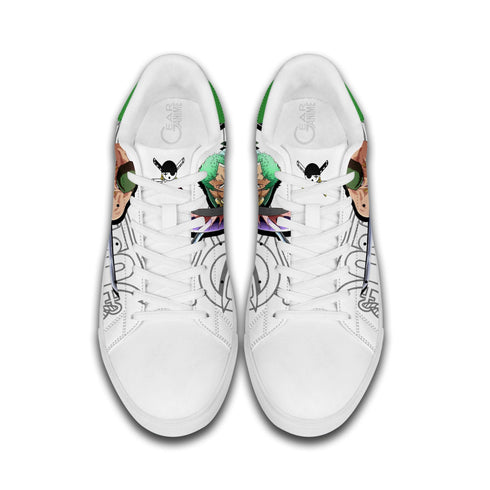 Zoro Skate Sneakers Custom Anime OP Shoes