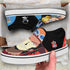 Sabo and Portgas Ace Slip On Sneakers Custom Anime OP Shoes