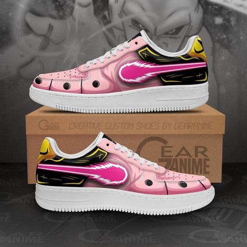 DBZ Majin Buu Air Sneakers Power Custom Anime DB Shoes