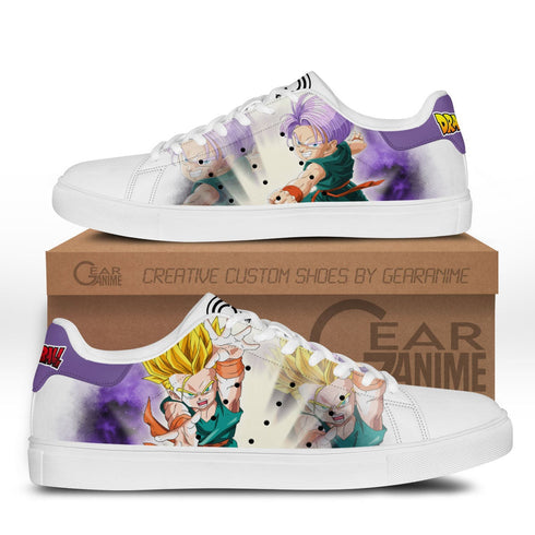 DB Trunks Skate Sneakers Custom Anime Shoes
