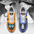 Portgas Ace and Sabo Air Sneakers Custom Mera Mera OP Anime Shoes