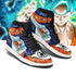 DBS Goku Blue Sneakers Custom Anime DB Shoes
