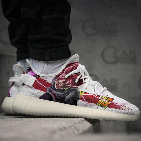 Goku Black Rose Yz Shoes Custom Anime Dragon Ball Shoes