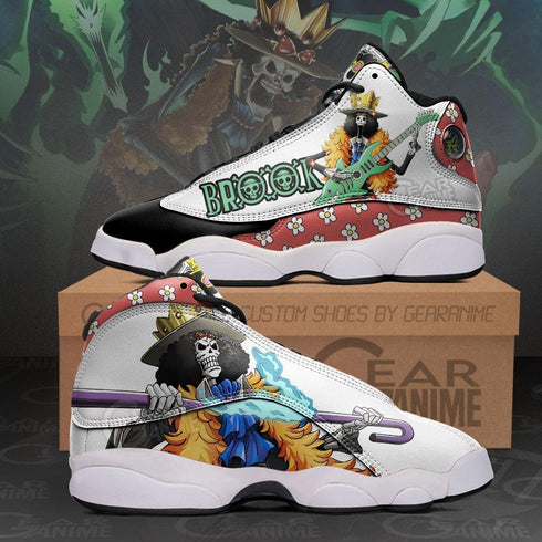 Brook Sneakers Custom Anime OP Shoes