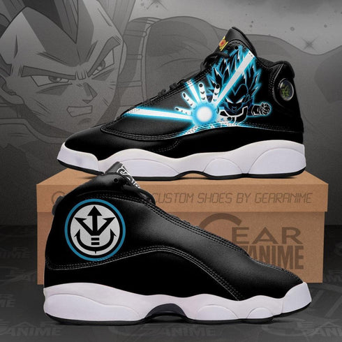 Vegeta Blue Sneakers Custom Anime DB Shoes