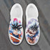Goku Ultra Instinct Slip On Sneakers Canvas DB Custom Anime Shoes