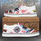Goku Ultra Instinct Slip On Sneakers Canvas Dragon Ball Custom Anime Shoes